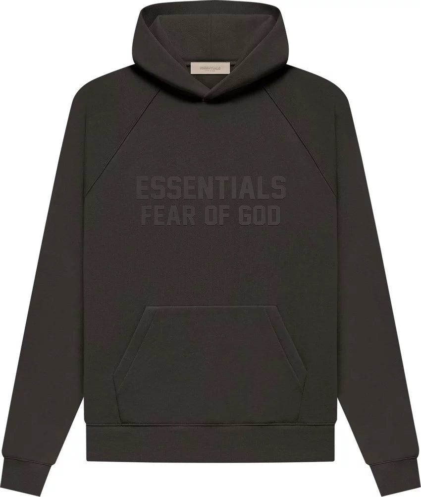 Fear of God Essentials Hoodie &#39;Off Black&#39;