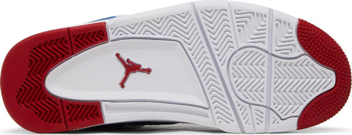 Air Jordan 4 Retro Messy Room grade school sneakers - Underneath