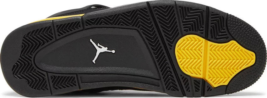 Air Jordan 4 Retro Thunder Men&#39;s Sneakers - Underneath