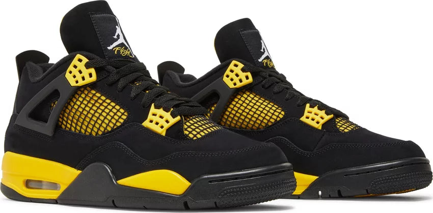Air Jordan 4 Retro Thunder Men&#39;s Sneakers - Front
