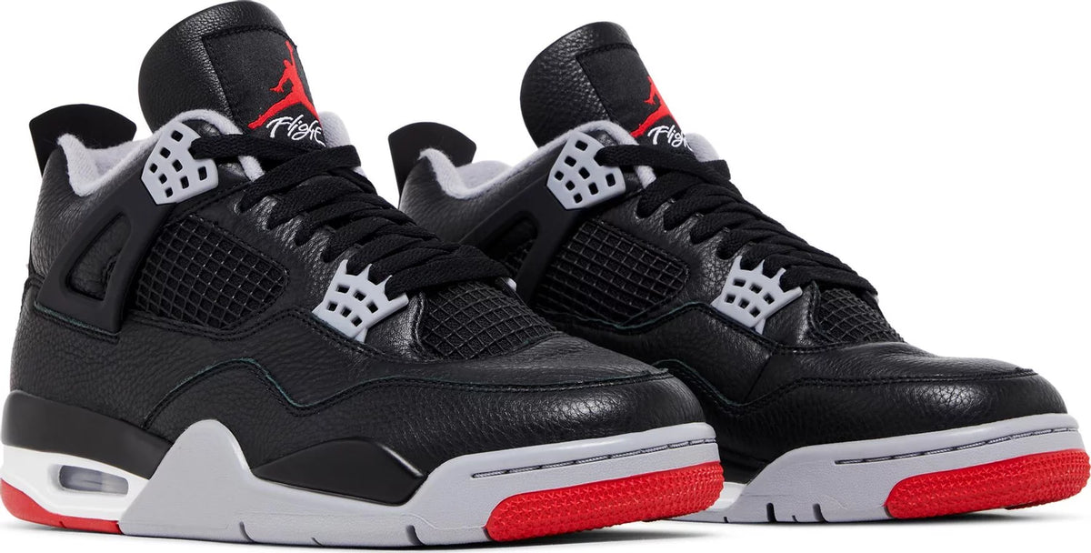 Air Jordan 4 Retro Bred Reimagined men&#39;s sneakers - Front
