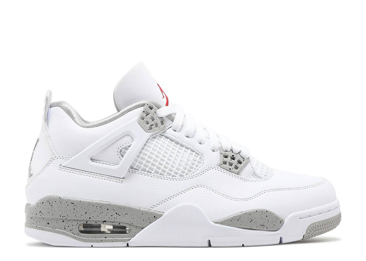 Air Jordan 4 Retro White Oreo Men's Sneakers