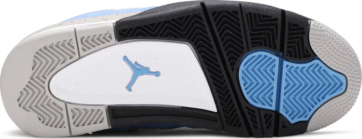 Air Jordan 4 Retro University Blue men&#39;s sneakers - Underneath