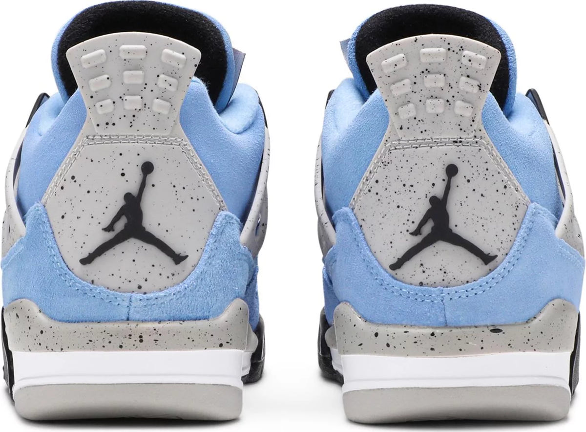 Air Jordan 4 Retro University Blue men&#39;s sneakers - Back
