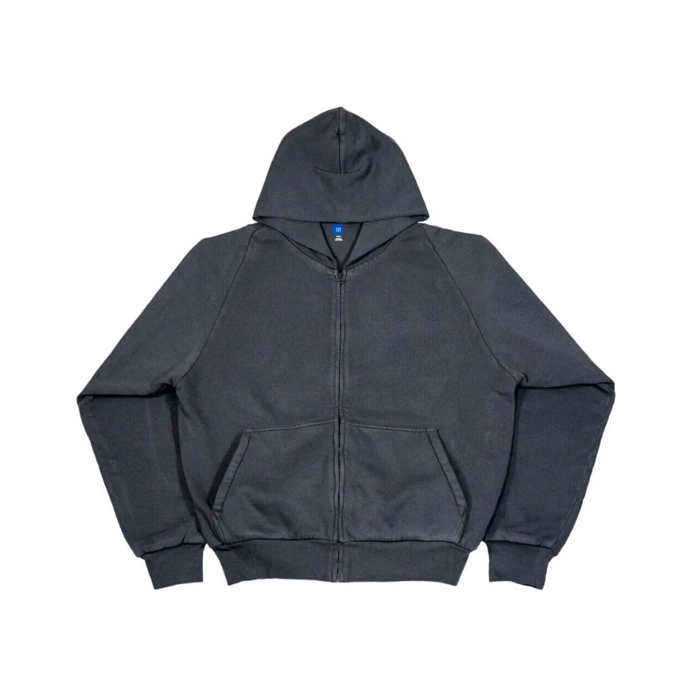 Members Only - Yeezy x Gap Zip Up Hoodie &#39;Navy&#39;