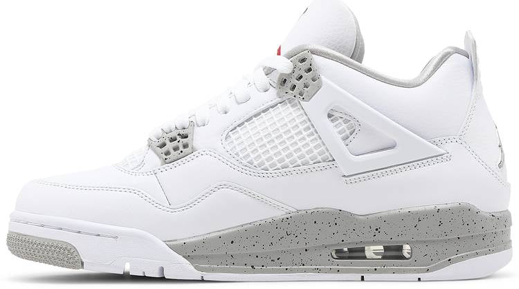 Air Jordan 4 Retro White Oreo Men&#39;s Sneakers - Side