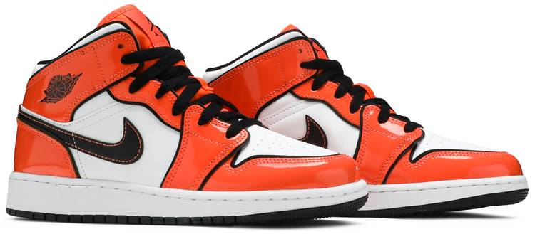 Air Jordan 1 Mid GS &#39;Turf Orange&#39;