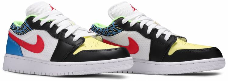 Nike Air Jordan 1 Low GS &#39;Funky Patterns&#39;
