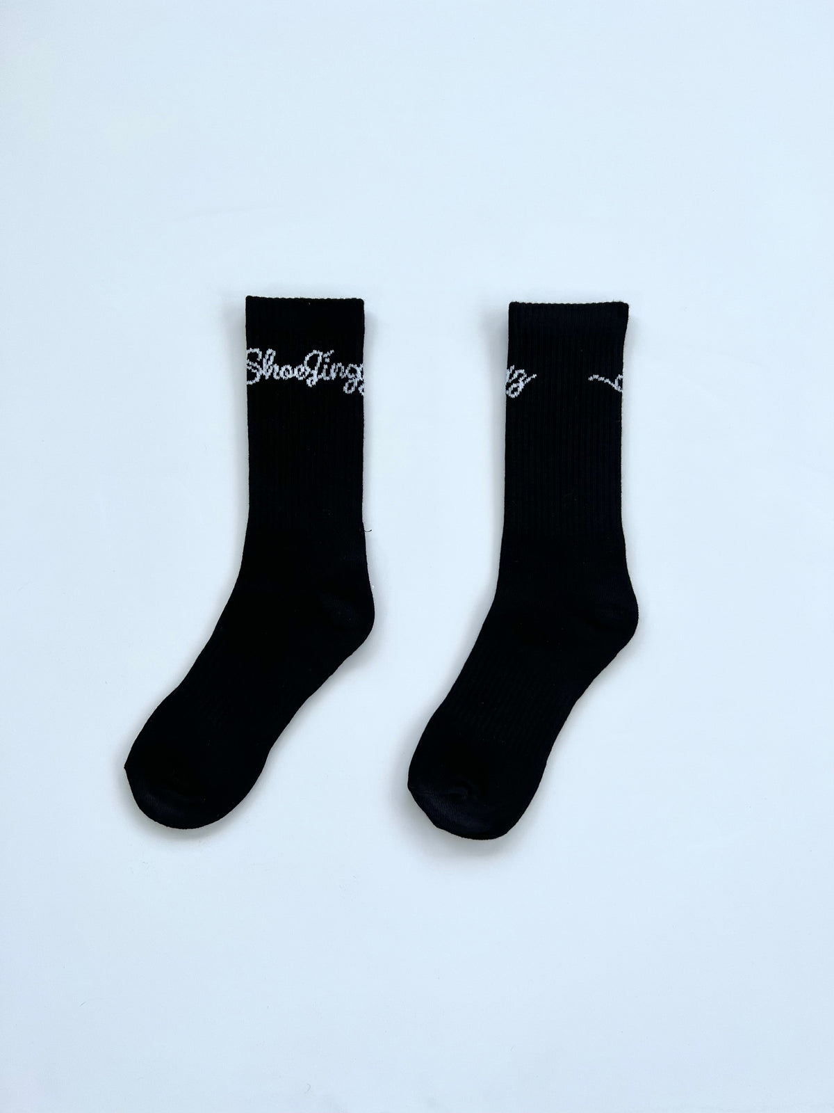 ShoeTingz Black Socks