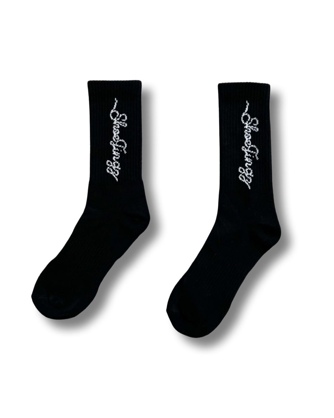 ShoeTingz Black Socks